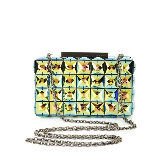 BCBGMaxAzria Handbags - BCBGMAXAZRIA Stone Clutch LuLu